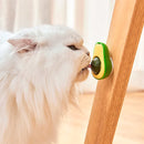 Brinquedo Interativo Abacate com Catnip Erva Natural