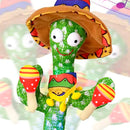 Cacto Interativo Pelúcia Dança e Fala