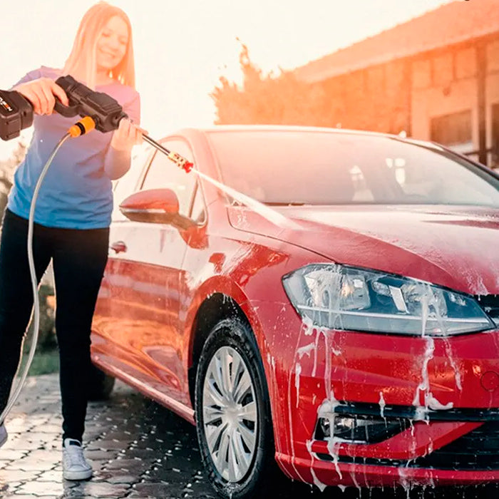 Lavadora Automotiva Portátil de Alta Pressão Recarregável