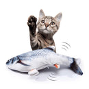 Peixe Elétrico Interativo Recarregável para Gatos