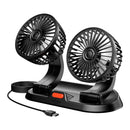 Ventilador Duplo USB Automotivo AirDuo
